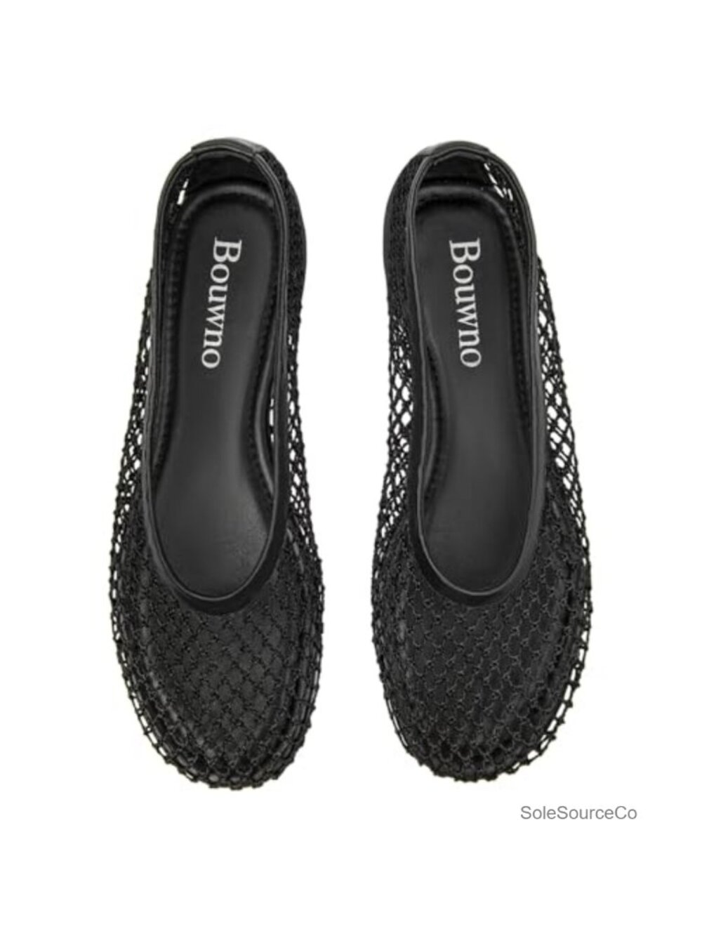 Mesh Ballet Flats Slip On Round Toe Breathable Casual Office Women